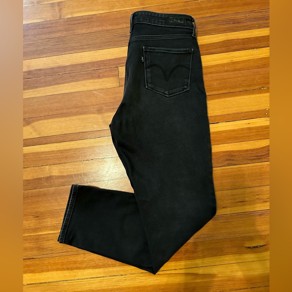 Levi black skinny jeans - Picture 2 of 4